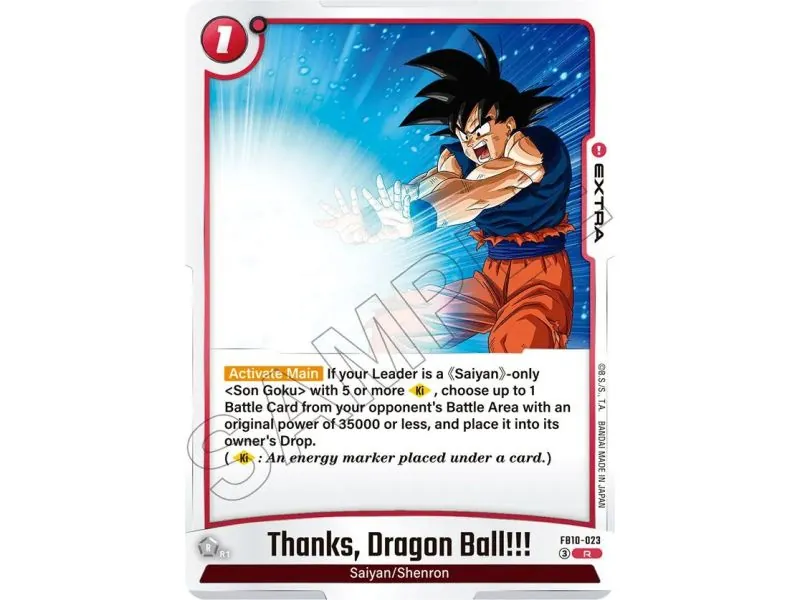 Thanks, Dragon Ball!!!