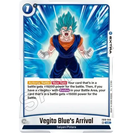 Vegito Blues Arrival