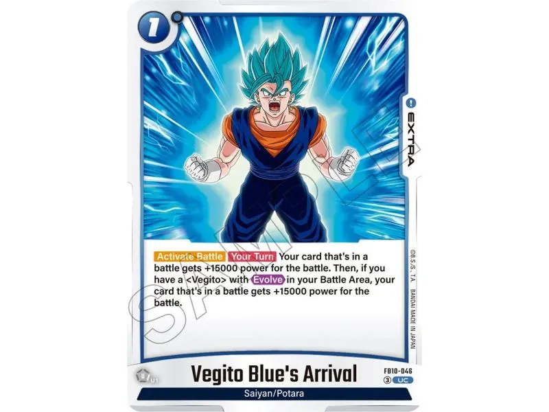 Vegito Blues Arrival