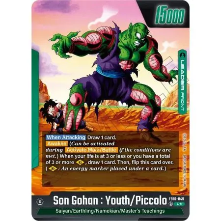 Son Gohan : Youth/Piccolo