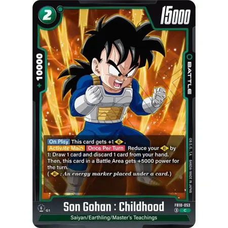 Son Gohan : Childhood