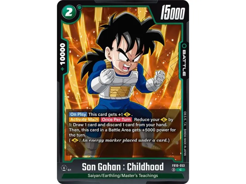Son Gohan : Childhood