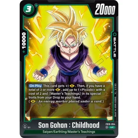 Son Gohan : Childhood
