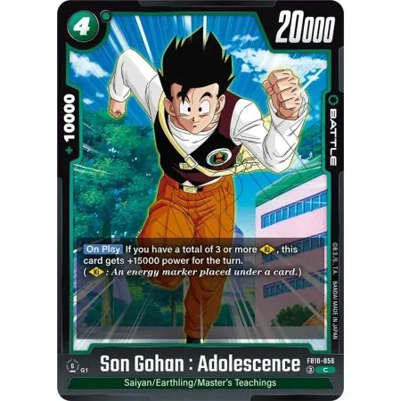 Son Gohan : Adolescence