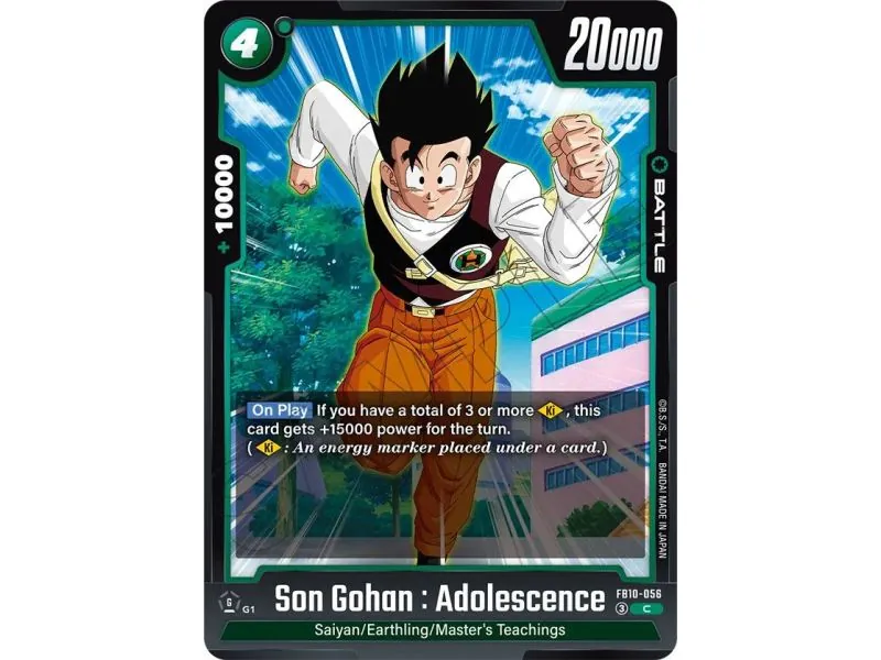 Son Gohan : Adolescence