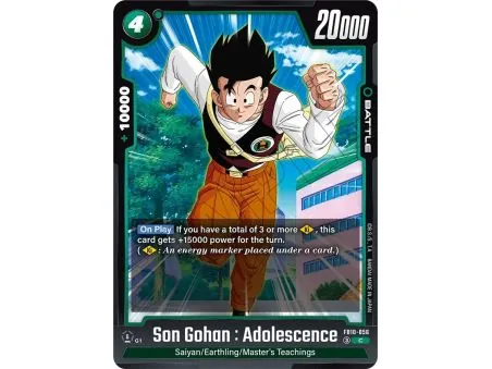 Son Gohan : Adolescence