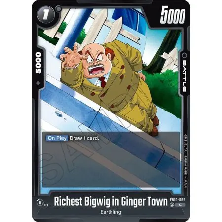 Richest Bigwig in Ginger Town