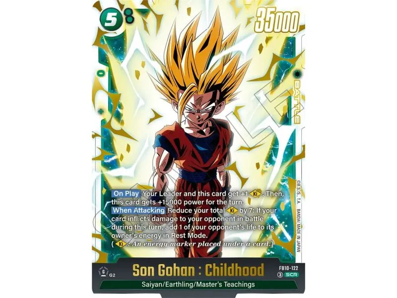 Son Gohan : Childhood