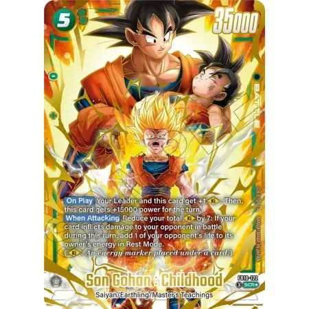 Son Gohan : Childhood