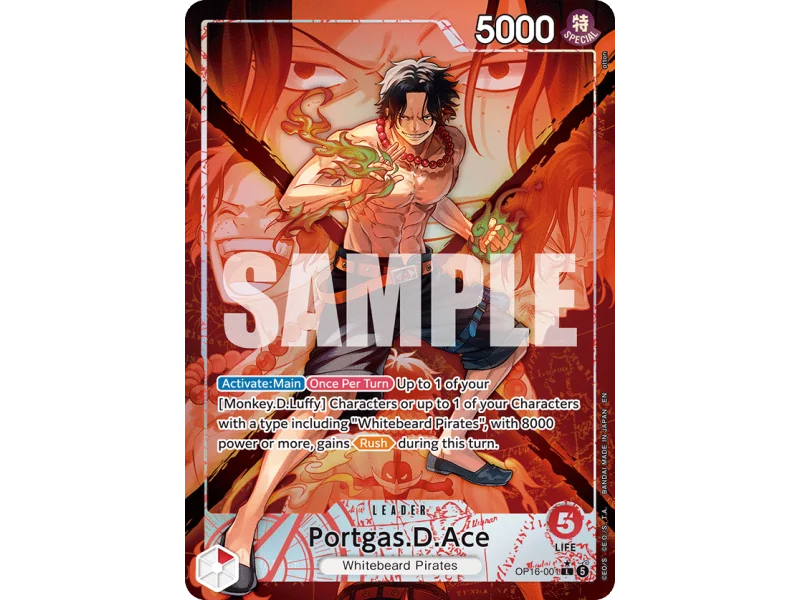 Portgas.D.Ace OP16-001_p1 | OP16 | ProCards México