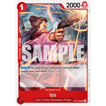 Izo OP16-002 | OP16 | ProCards México