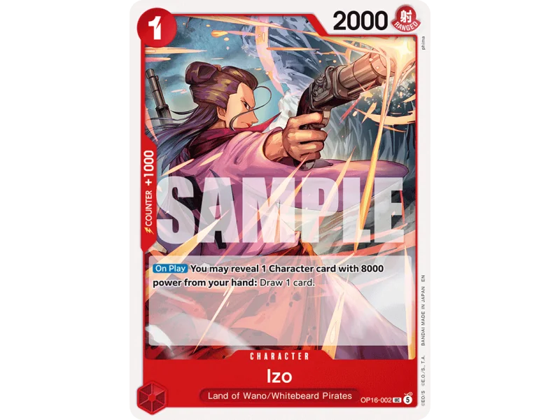 Izo OP16-002 | OP16 | ProCards México