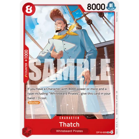 Thatch OP16-005 | OP16 | ProCards México