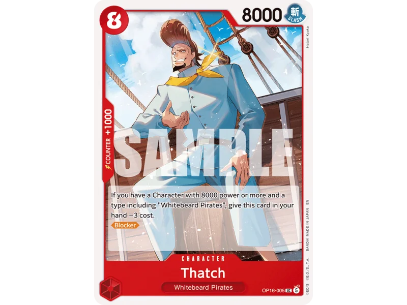 Thatch OP16-005 | OP16 | ProCards México
