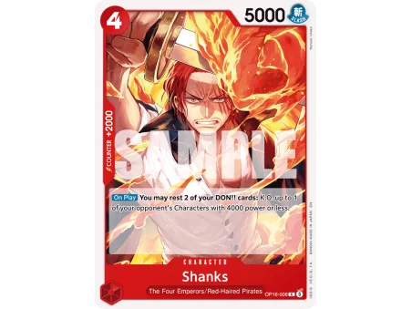 Shanks OP16-006 | OP16 | ProCards México