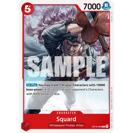 Squard OP16-008 | OP16 | ProCards México