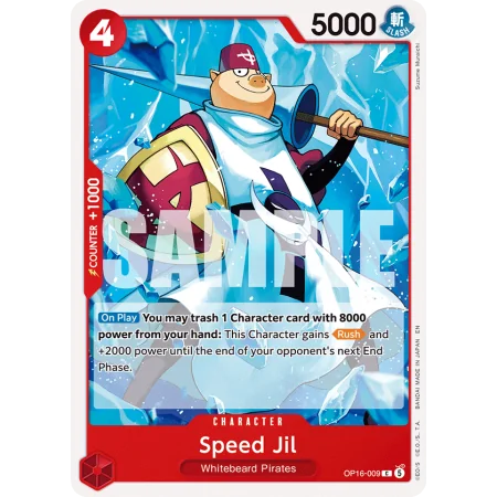 Speed Jil OP16-009 | OP16 | ProCards México