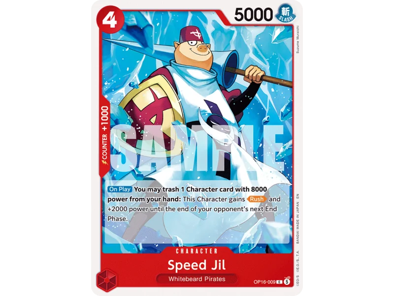 Speed Jil OP16-009 | OP16 | ProCards México