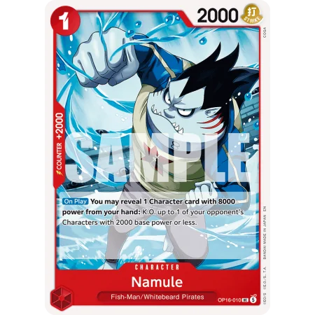 Namule OP16-010 | OP16 | ProCards México