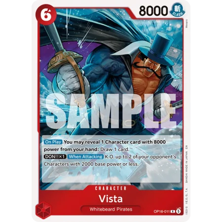 Vista OP16-011 | OP16 | ProCards México