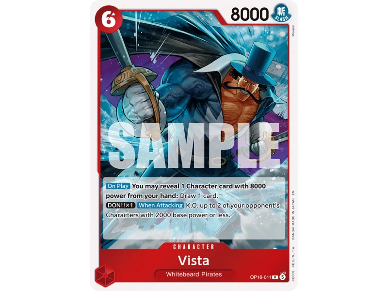 Vista OP16-011 | OP16 | ProCards México