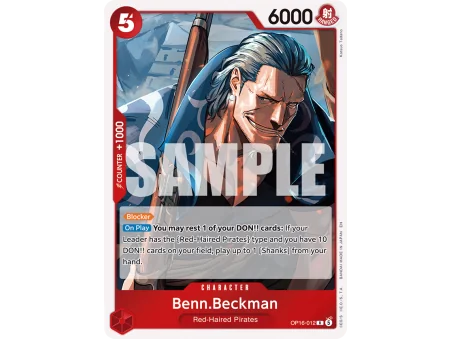 Benn.Beckman OP16-012 | OP16 | ProCards México