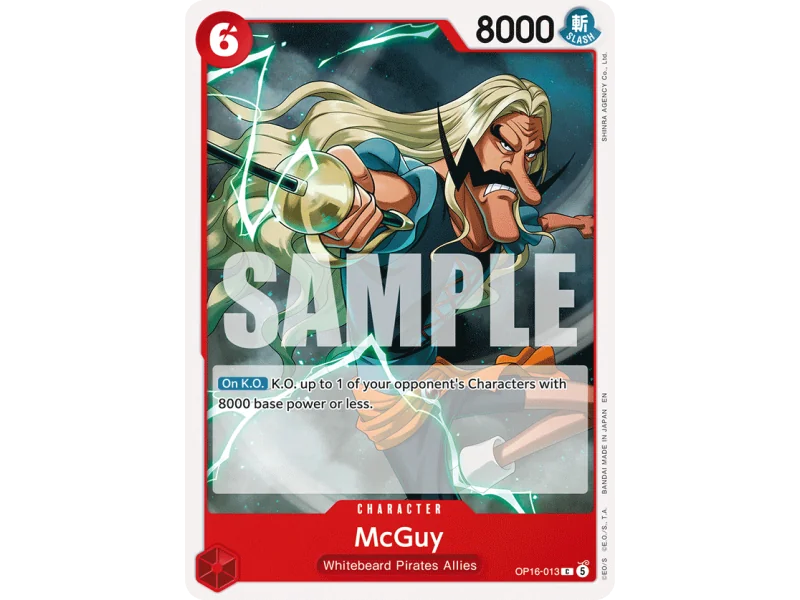 McGuy OP16-013 | OP16 | ProCards México