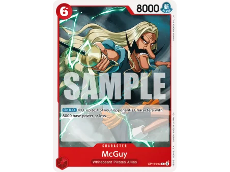 McGuy OP16-013 | OP16 | ProCards México