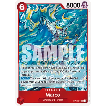 Marco OP16-014 | OP16 | ProCards México