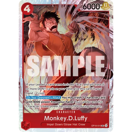 Monkey.D.Luffy OP16-015 | OP16 | ProCards México
