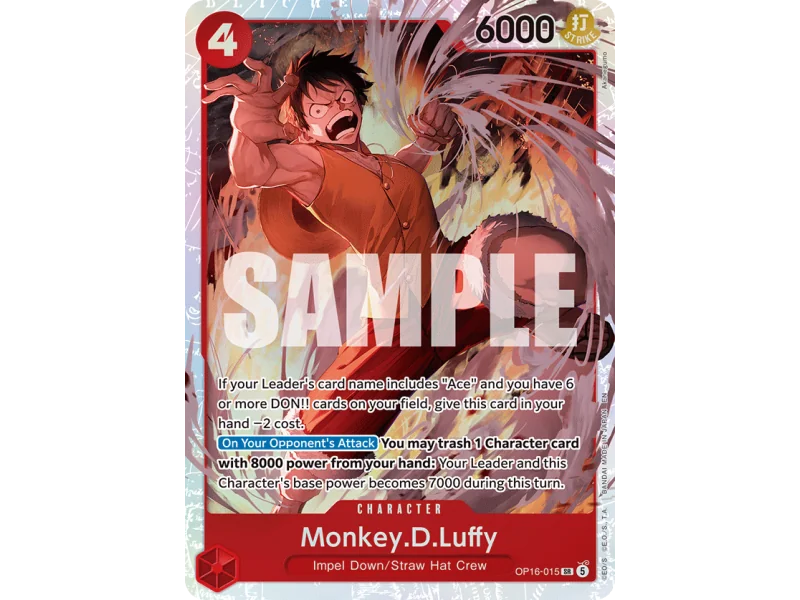 Monkey.D.Luffy OP16-015 | OP16 | ProCards México