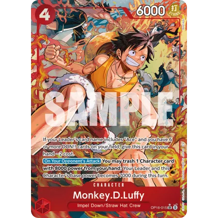 Monkey.D.Luffy OP16-015_p1 | OP16 | ProCards México