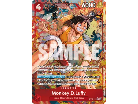 Monkey.D.Luffy OP16-015_p1 | OP16 | ProCards México