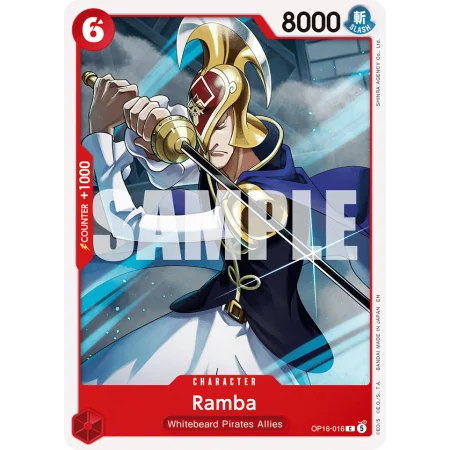 Ramba OP16-016 | OP16 | ProCards México