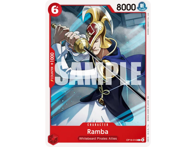 Ramba OP16-016 | OP16 | ProCards México