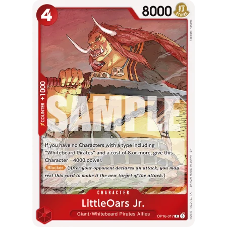 LittleOars Jr. OP16-017 | OP16 | ProCards México