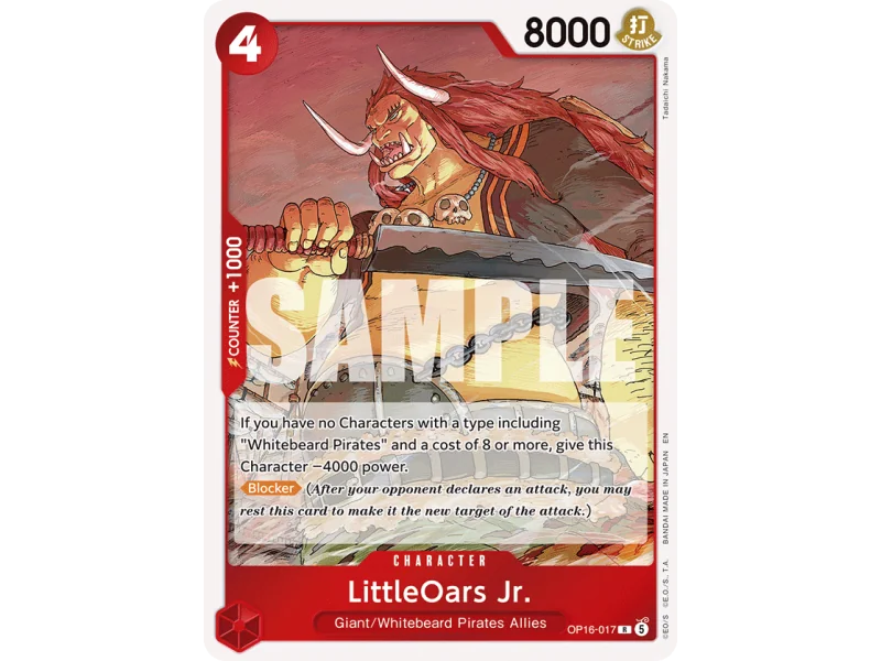 LittleOars Jr. OP16-017 | OP16 | ProCards México