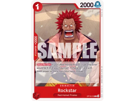 Rockstar OP16-018 | OP16 | ProCards México