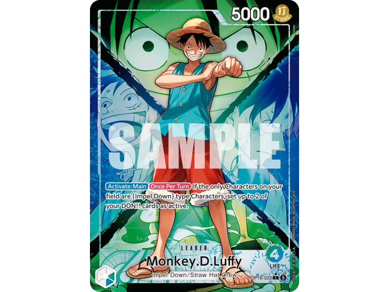 Monkey.D.Luffy OP16-022_p1 | OP16 | ProCards México