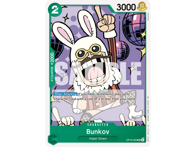 Bunkov OP16-025 | OP16 | ProCards México