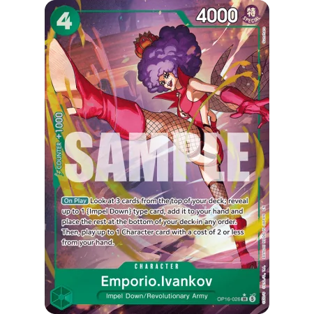 Emporio.Ivankov OP16-026_p1 | OP16 | ProCards México