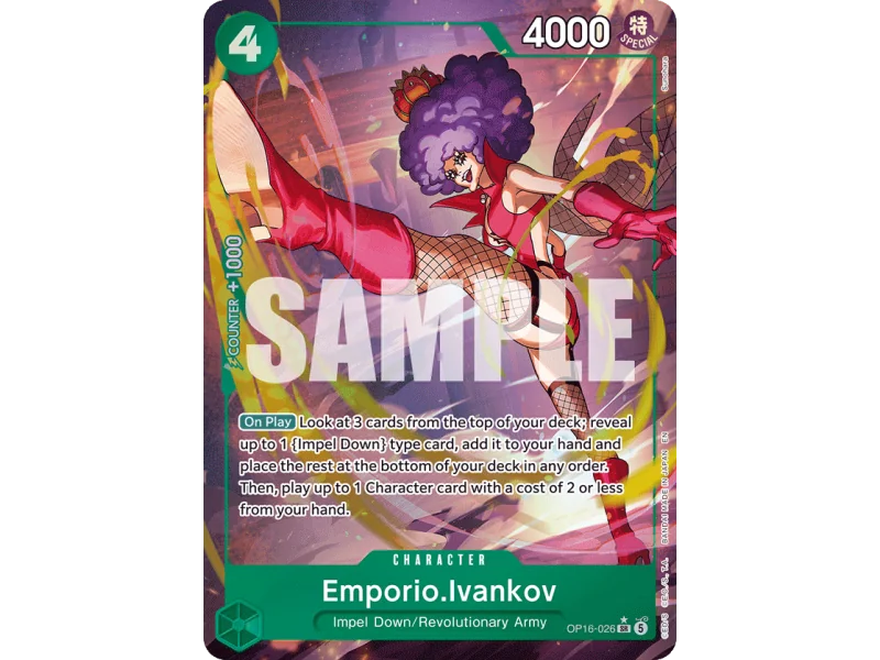 Emporio.Ivankov OP16-026_p1 | OP16 | ProCards México