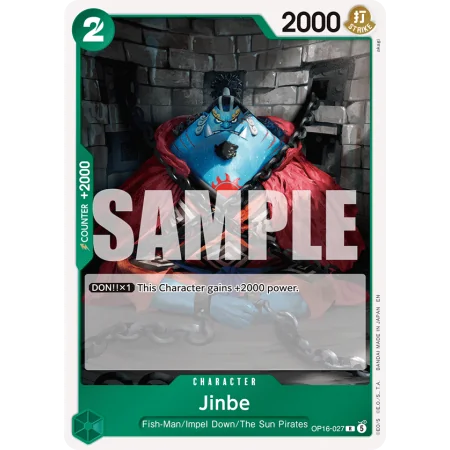 Jinbe OP16-027 | OP16 | ProCards México