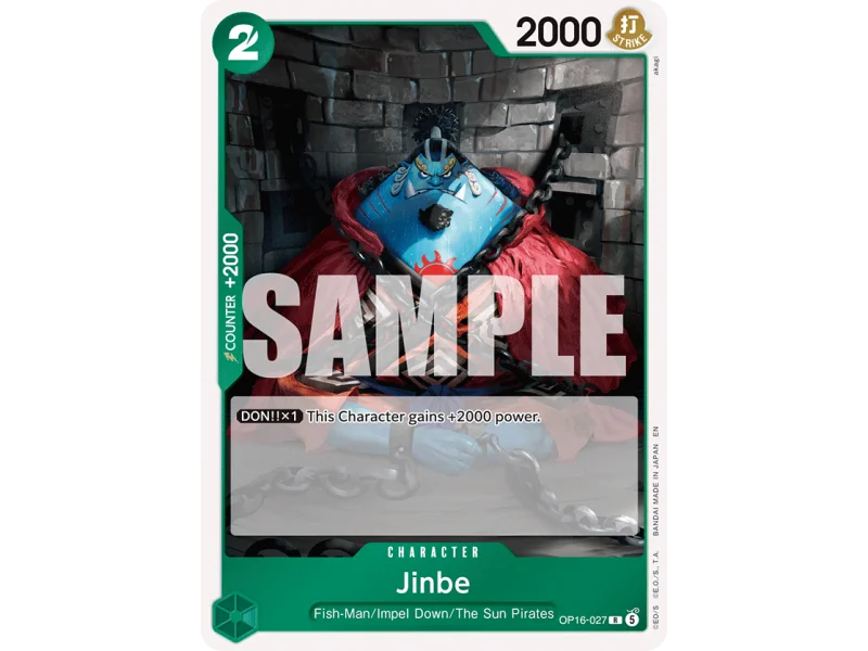 Jinbe OP16-027 | OP16 | ProCards México
