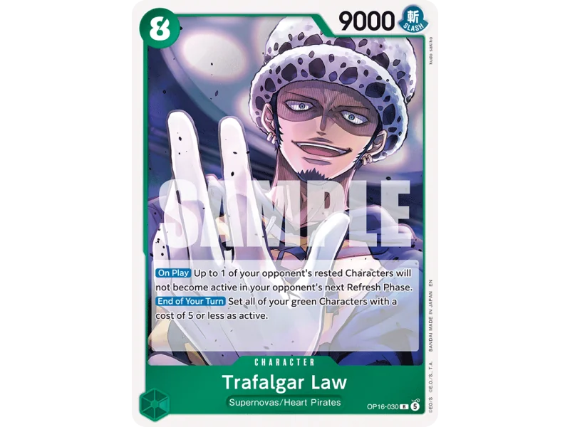 Trafalgar Law OP16-030 | OP16 | ProCards México