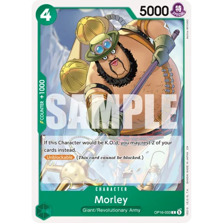 Morley OP16-033 | OP16 | ProCards México