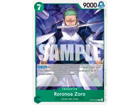 Roronoa Zoro OP16-035 | OP16 | ProCards México