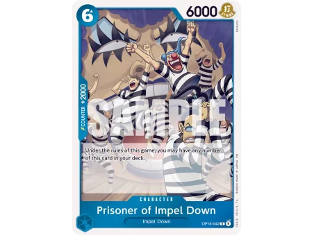 Prisoner of Impel Down OP16-042 | OP16 | ProCards México
