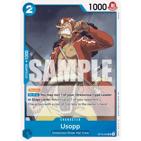Usopp OP16-043 | OP16 | ProCards México