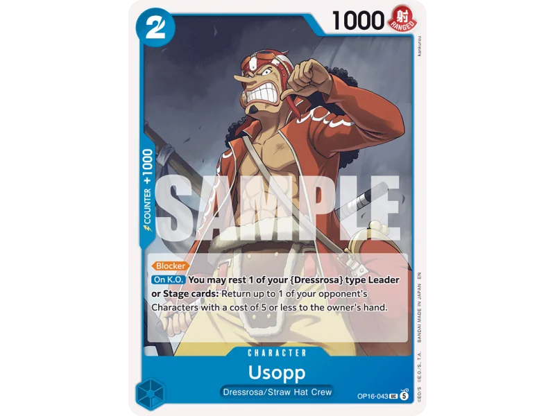 Usopp OP16-043 | OP16 | ProCards México